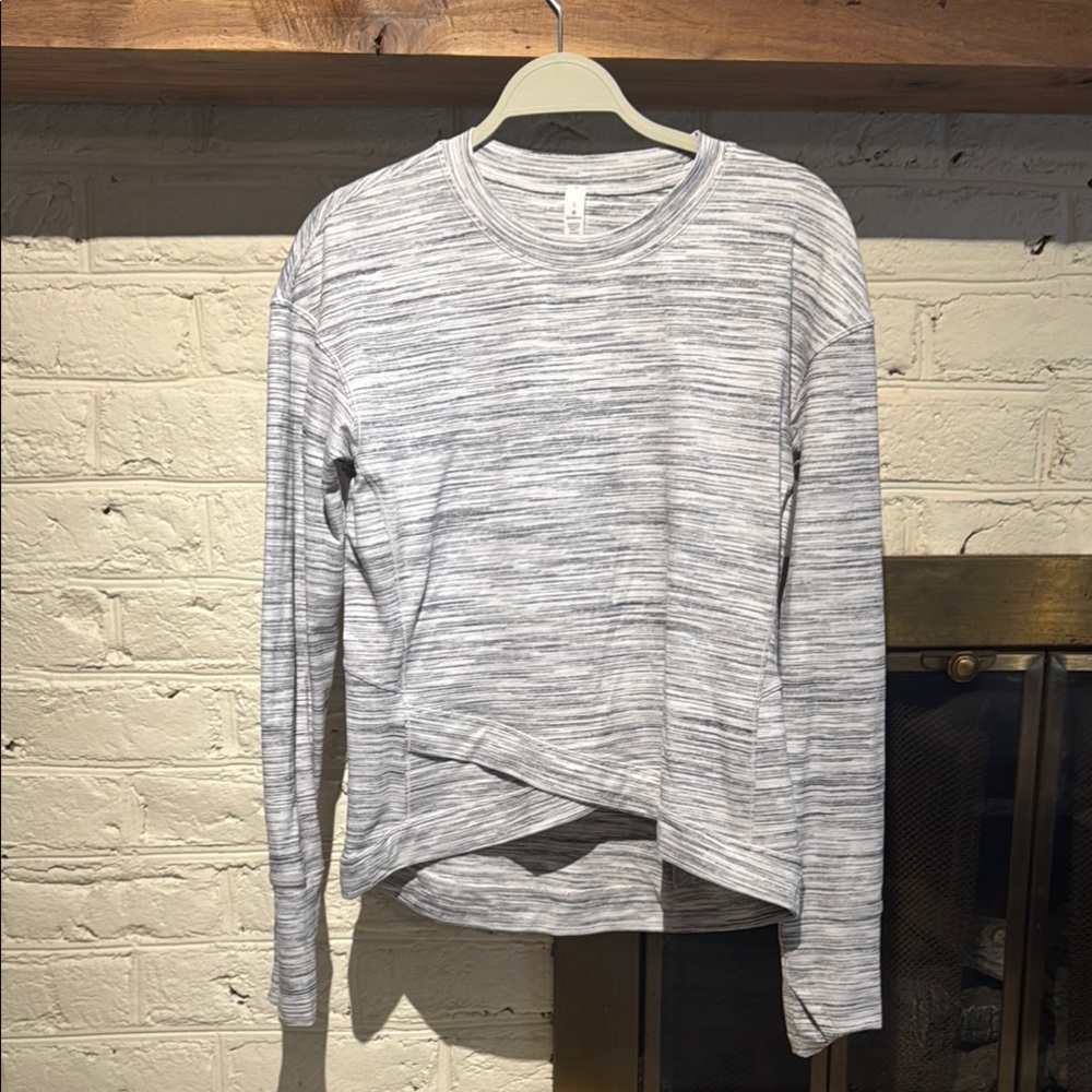 Lululemon Athletica Heathered Gray Sweatshirt